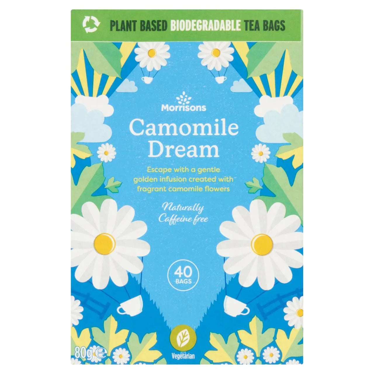 Morrisons Pure Camomile Tea 40 pack - UK Food & Drink - 5010251619079