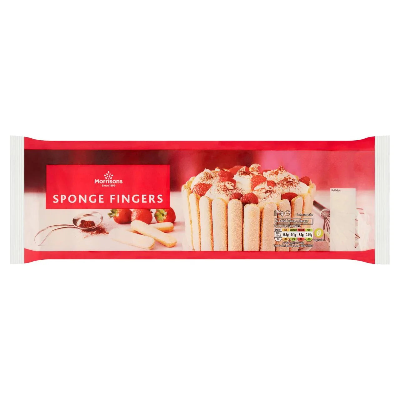 Morrisons Sponge Fingers 175g - UK Food & Drink - 5010251554028