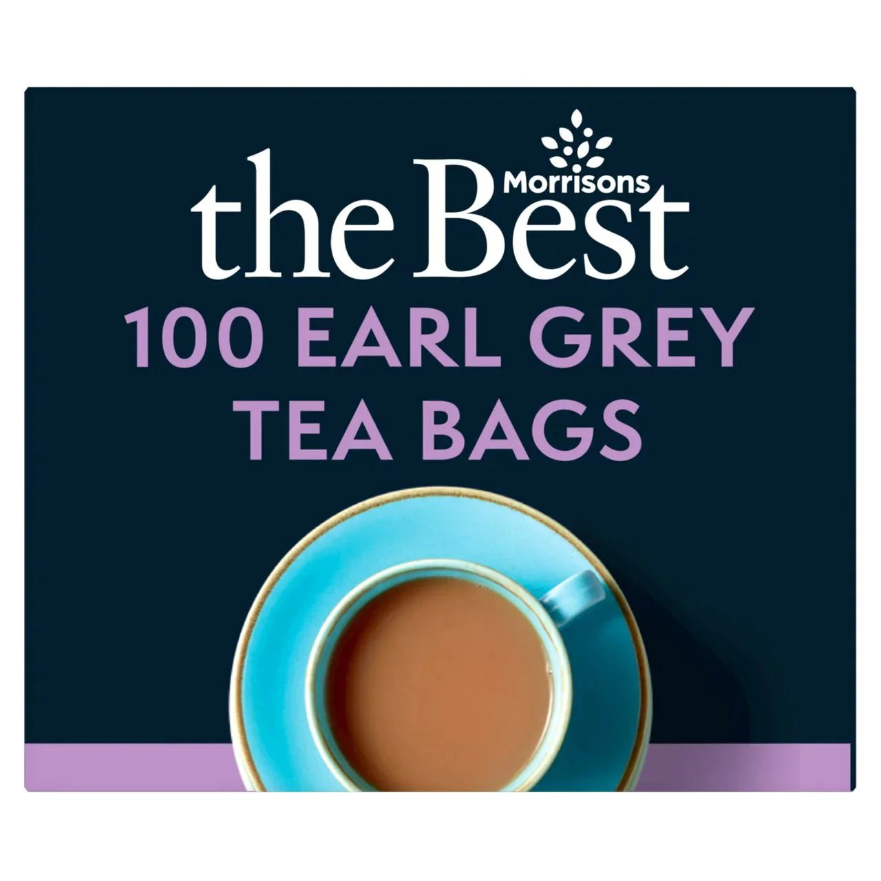 Morrisons The Best Earl Grey 100 Tea Bags 200g - UK Food & Drink - 5010525010090