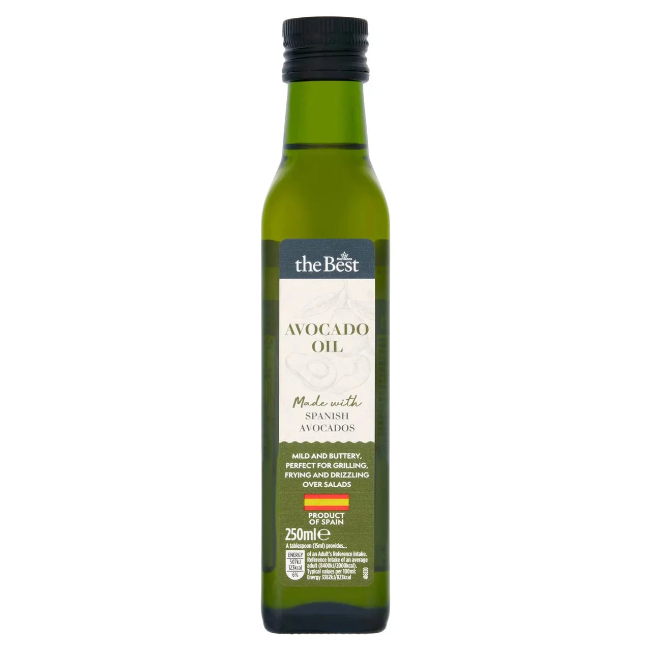 Morrisons The Best Pure Avocado Oil 250ml - UK Food & Drink - 5010525017280