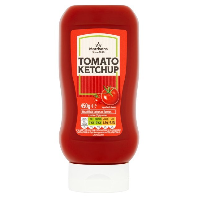 Morrisons Tomato Ketchup 450g - UK Food & Drink - 5010525125732
