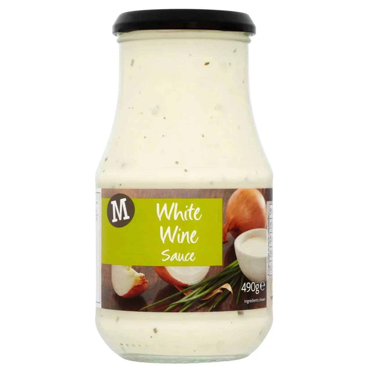 Morrisons White Wine Sauce 480g - UK Food & Drink - 5010251461371