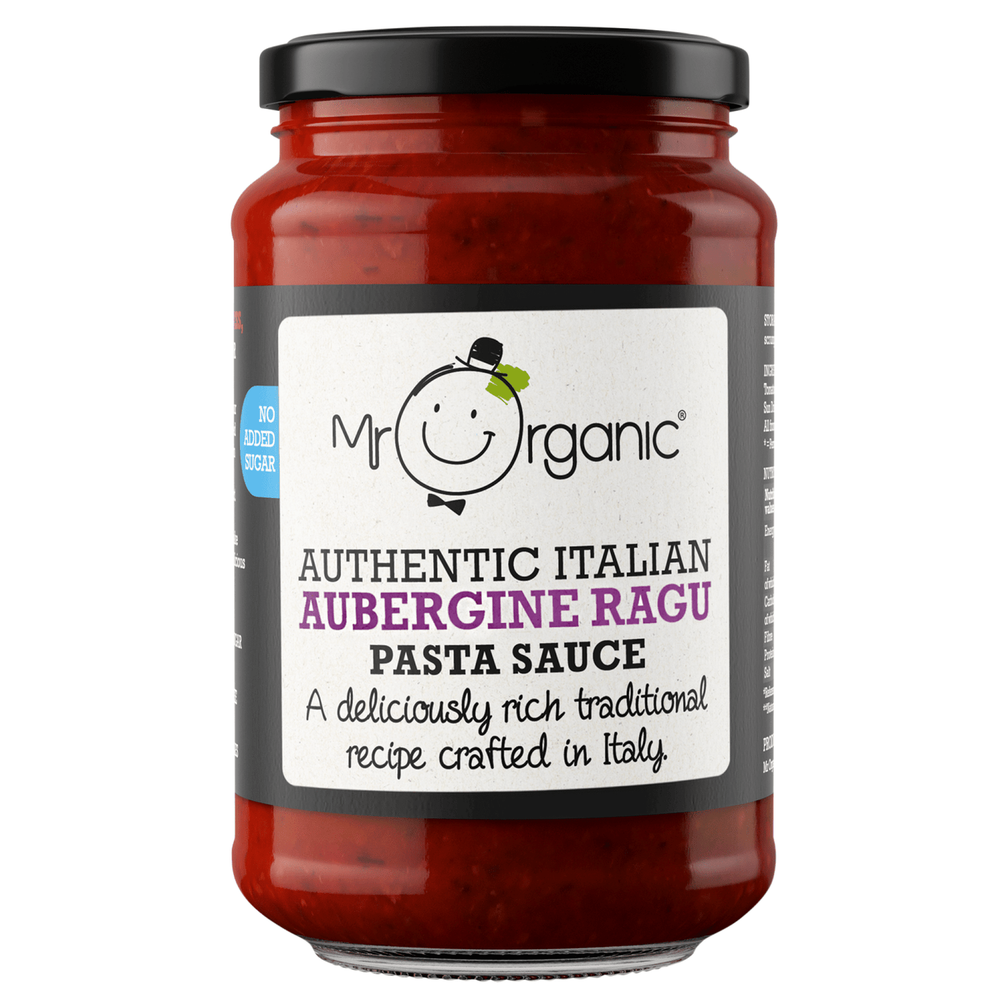 Mr Organic Aubergine Ragu Pasta Sauce 350g - UK Food & Drink - 5060178075076
