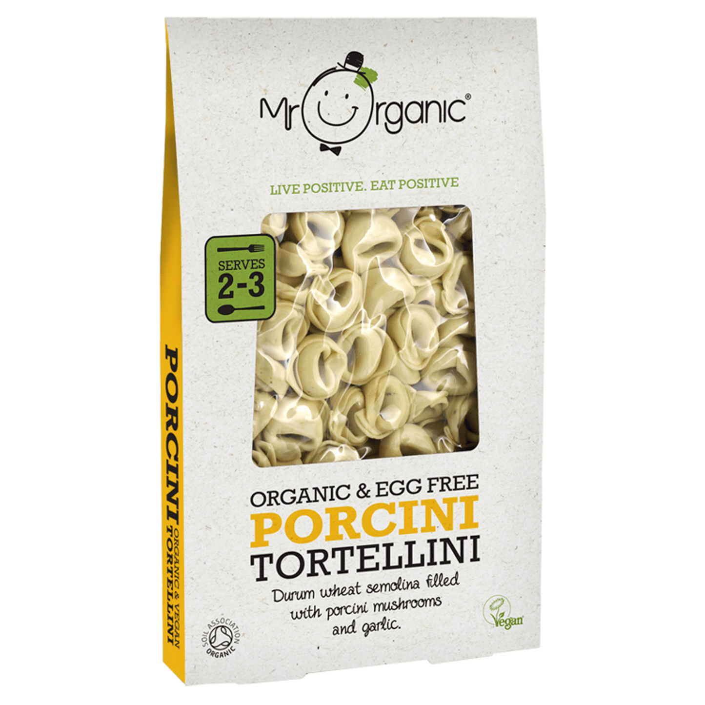 Mr Organic Egg Free Porcini Tortellini 250g - UK Food & Drink - 5060178073409