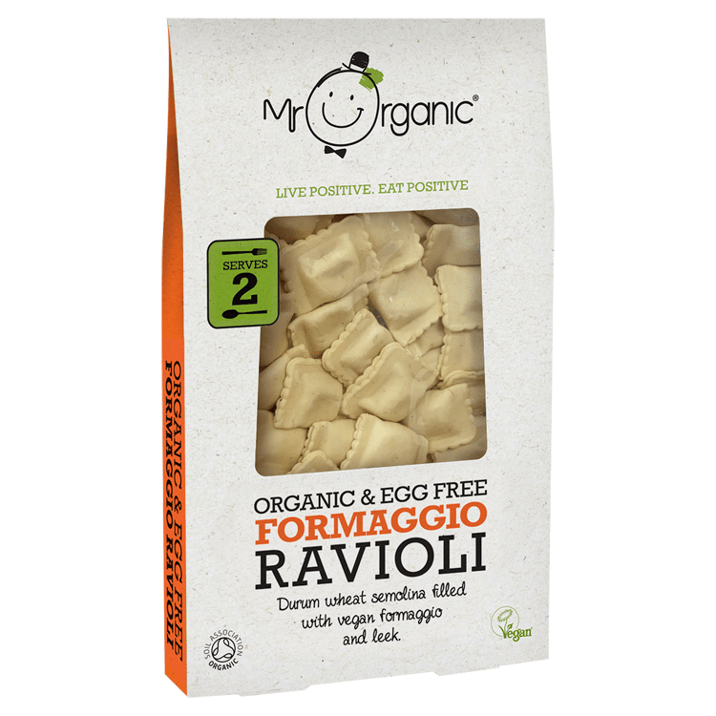 Mr Organic Formaggio Ravioli 250g - UK Food & Drink - 5060178074062