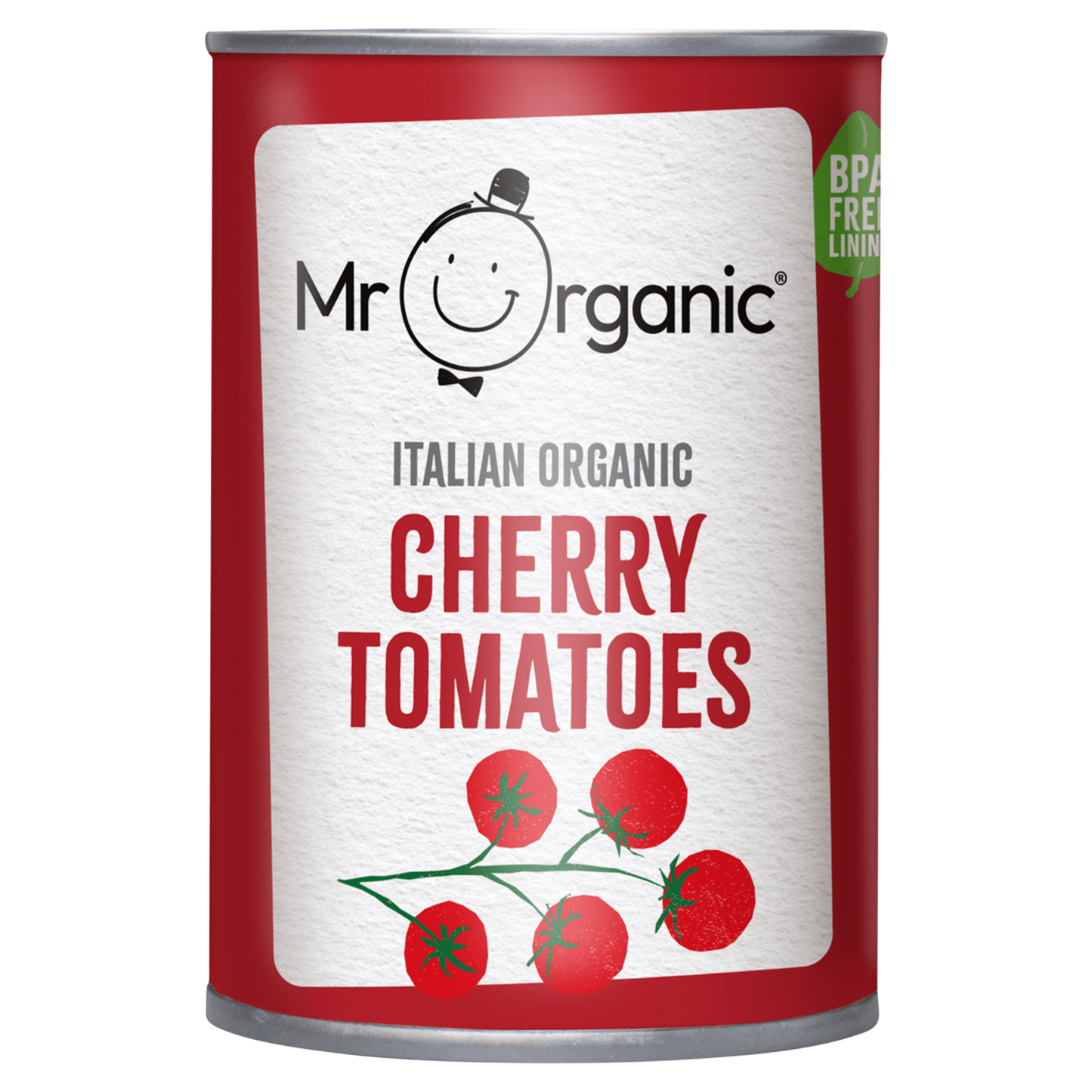 Mr Organic Italian Organic Cherry Tomatoes 400g - UK Food & Drink - 5060178070156