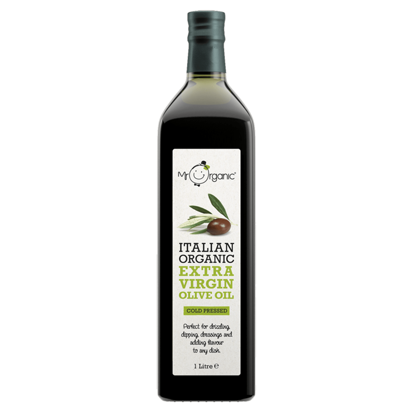 Mr Organic Italian Organic Extra Virgin Olive Oil 1 Litre - UK Food & Drink - 5060178070415