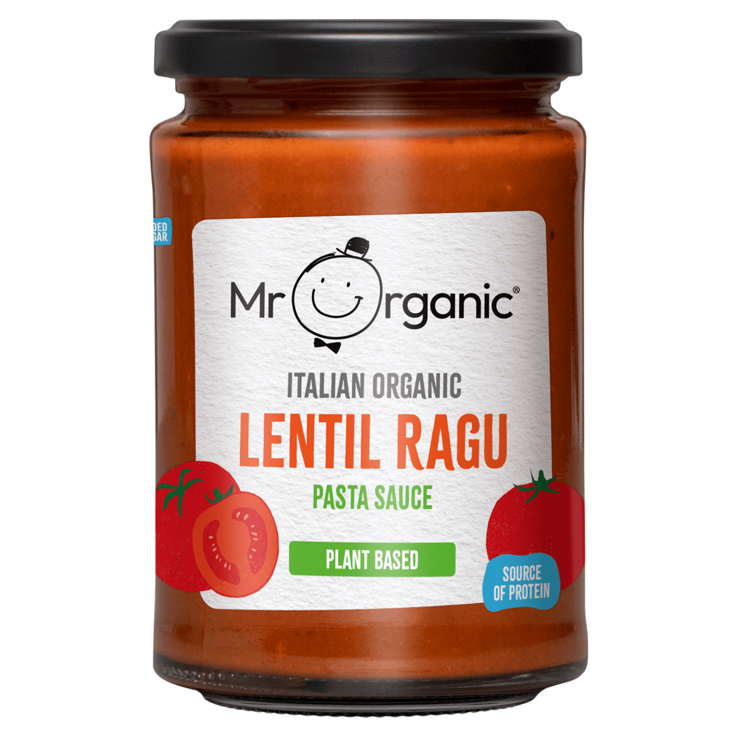 Mr Organic Italian Organic Lentil Ragu Pasta Sauce 350g - UK Food & Drink - 5060178074574
