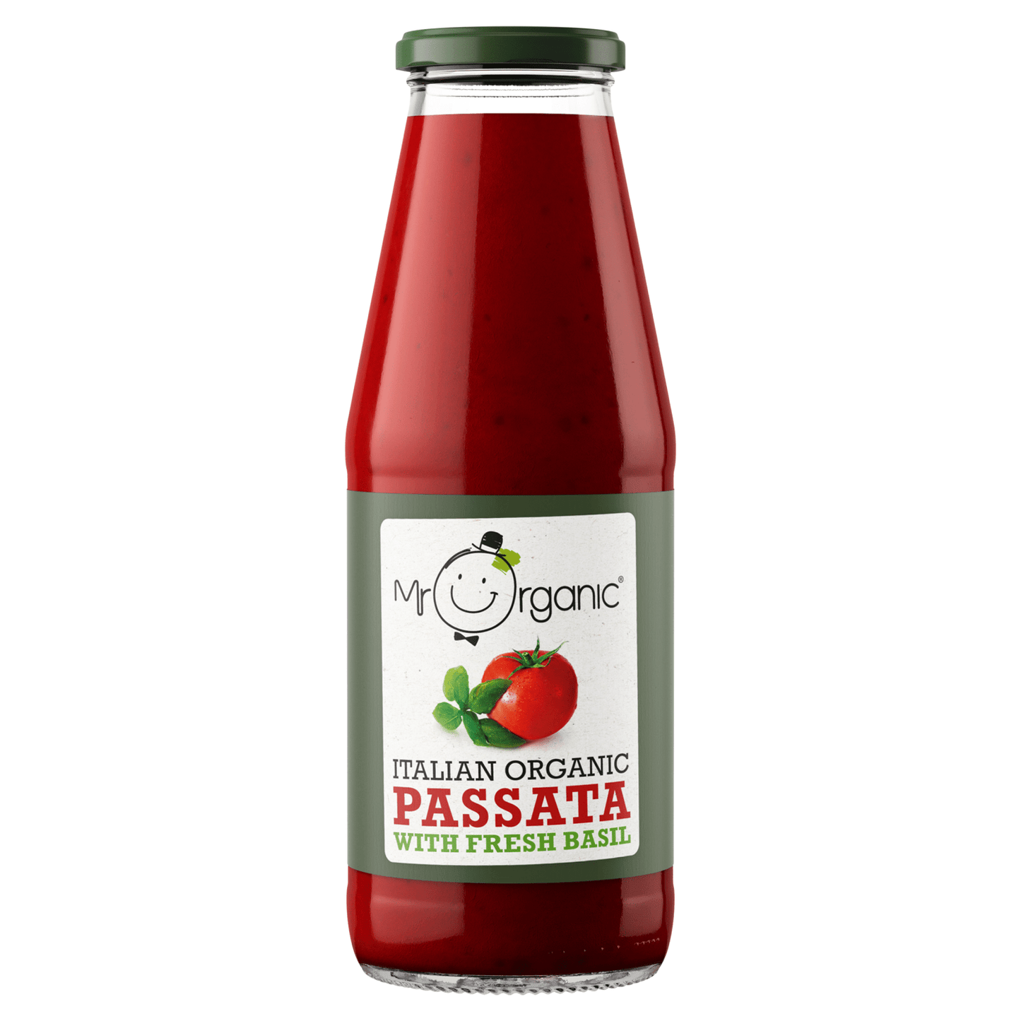 Mr Organic Italian Organic Passata with Basil 690g - UK Food & Drink - 5060178070392