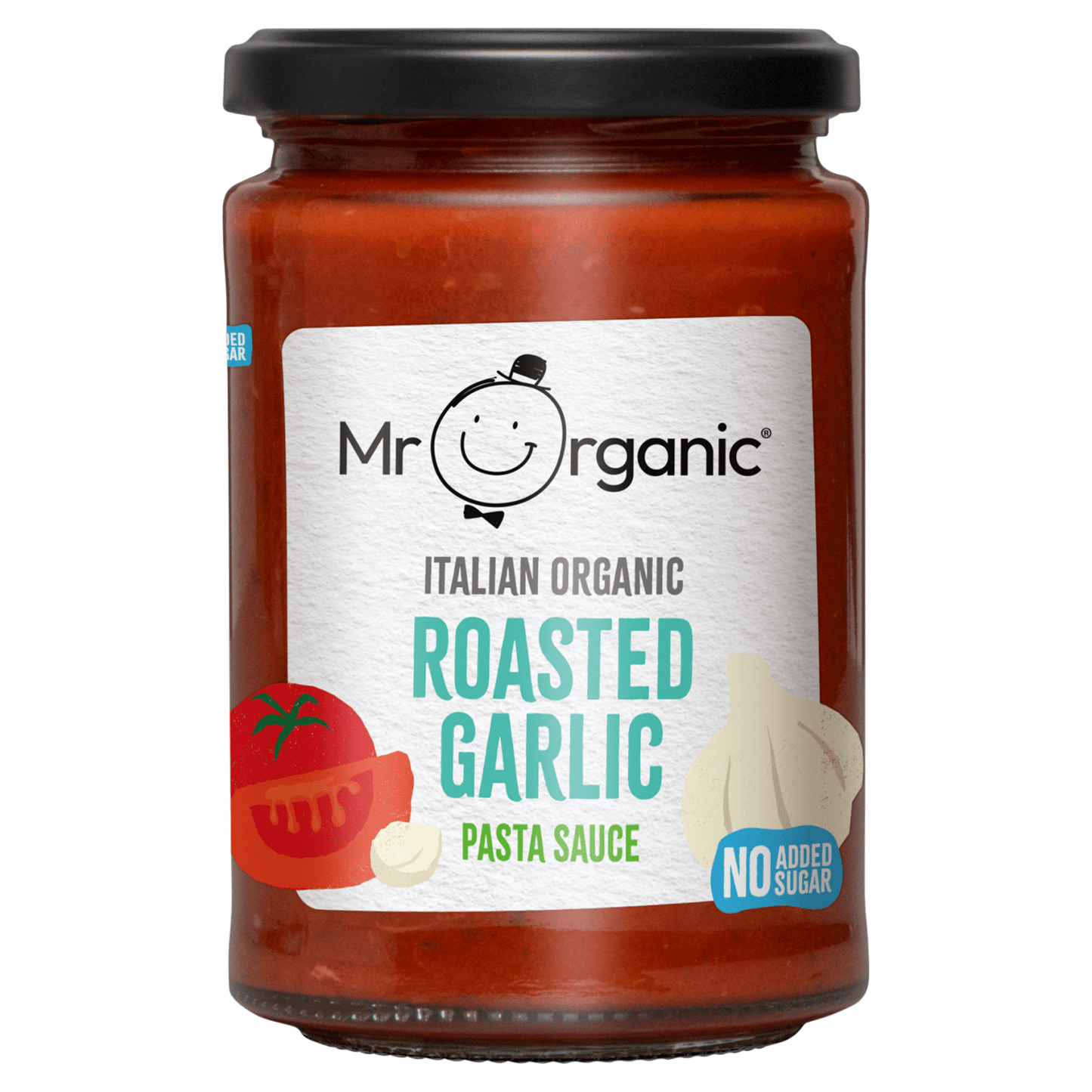 Mr Organic Italian Organic Roasted Garlic Pasta Sauce 350g - UK Food & Drink - 5060178073713