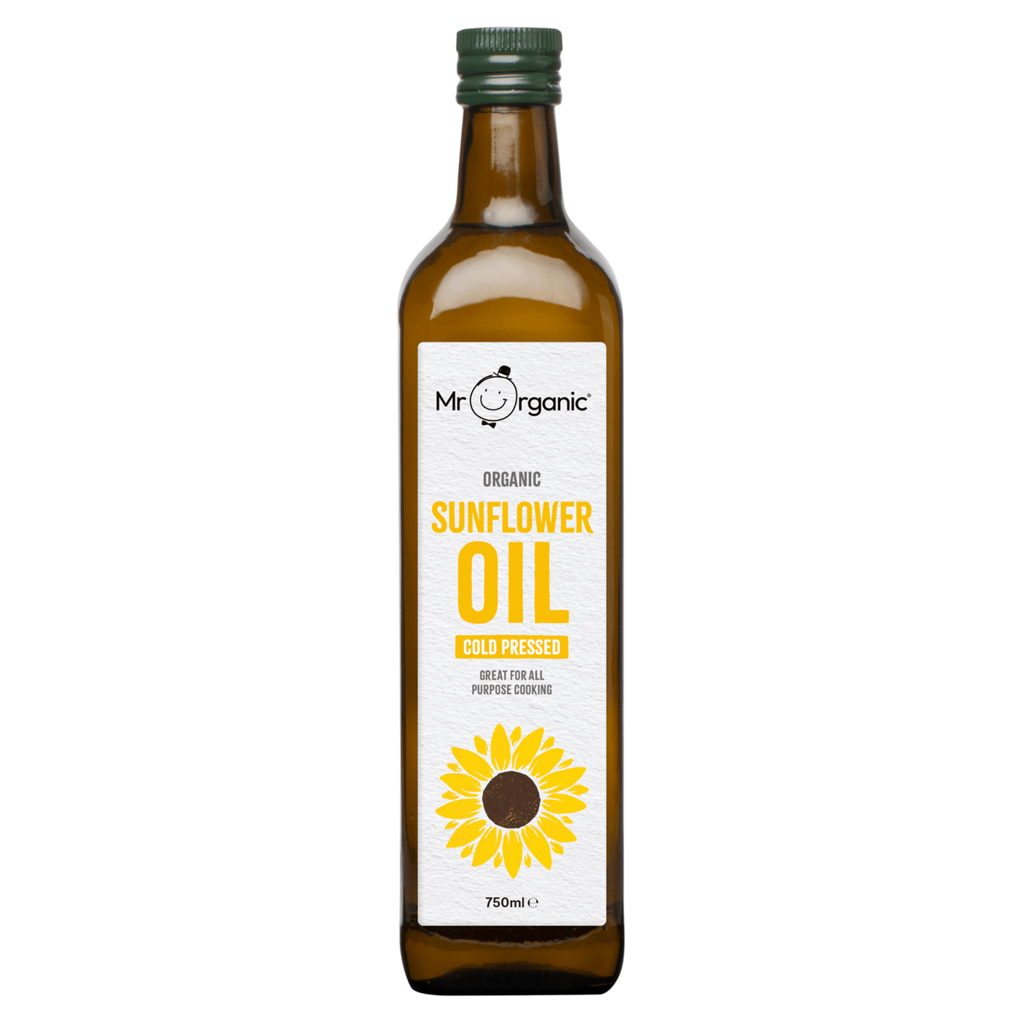 Mr Organic Organic Sunflower Oil 750ml - UK Food & Drink - 5060178073195