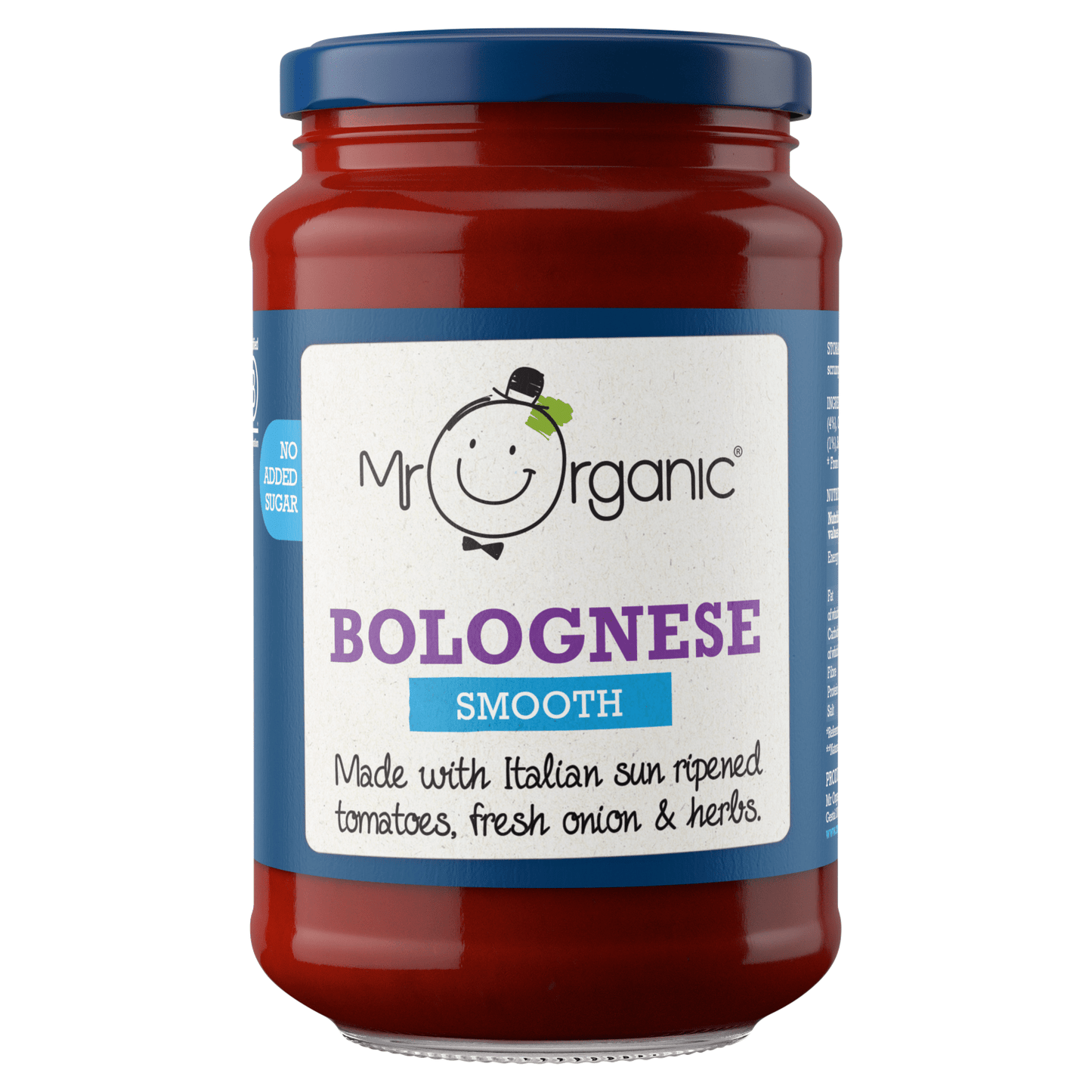 Mr Organic Smooth Bolognese 350g - UK Food & Drink - 5060178075007