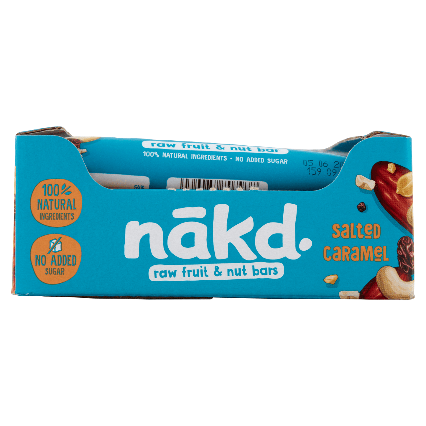 Nākd Salted Caramel Raw Fruit & Nut Bars 35g - UK Food & Drink - 5060088707937