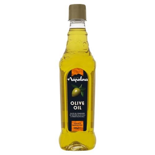 Napolina Olive Oil 500ml - UK Food & Drink - 5000232919892