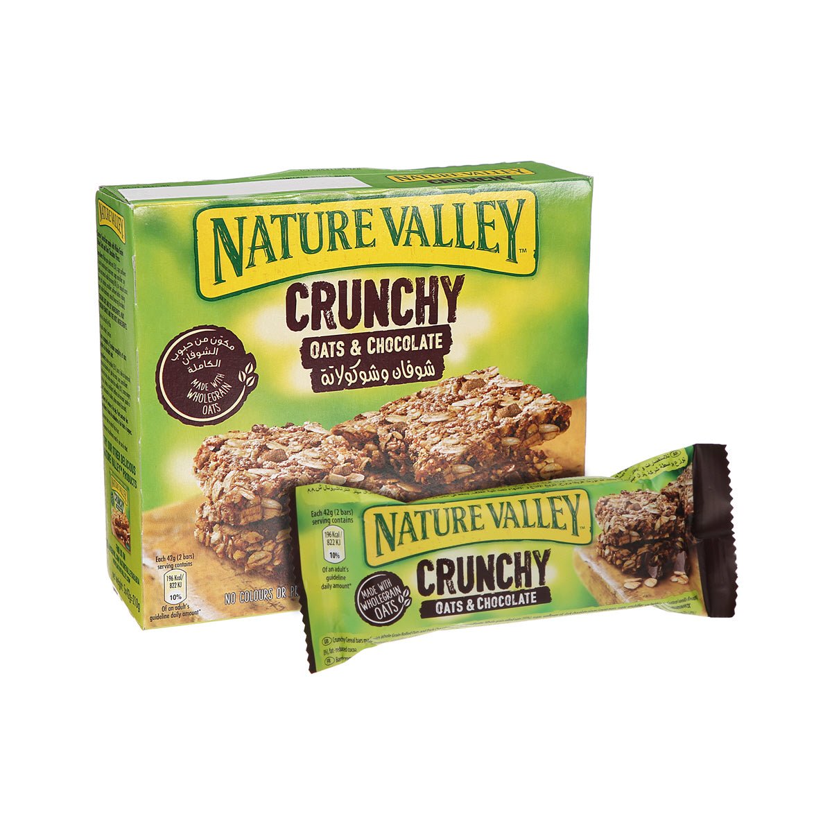 Nature Valley Crunchy Oats & Dark Chocolate 5 x 42g (210g) - UK Food & Drink - 8410076600479