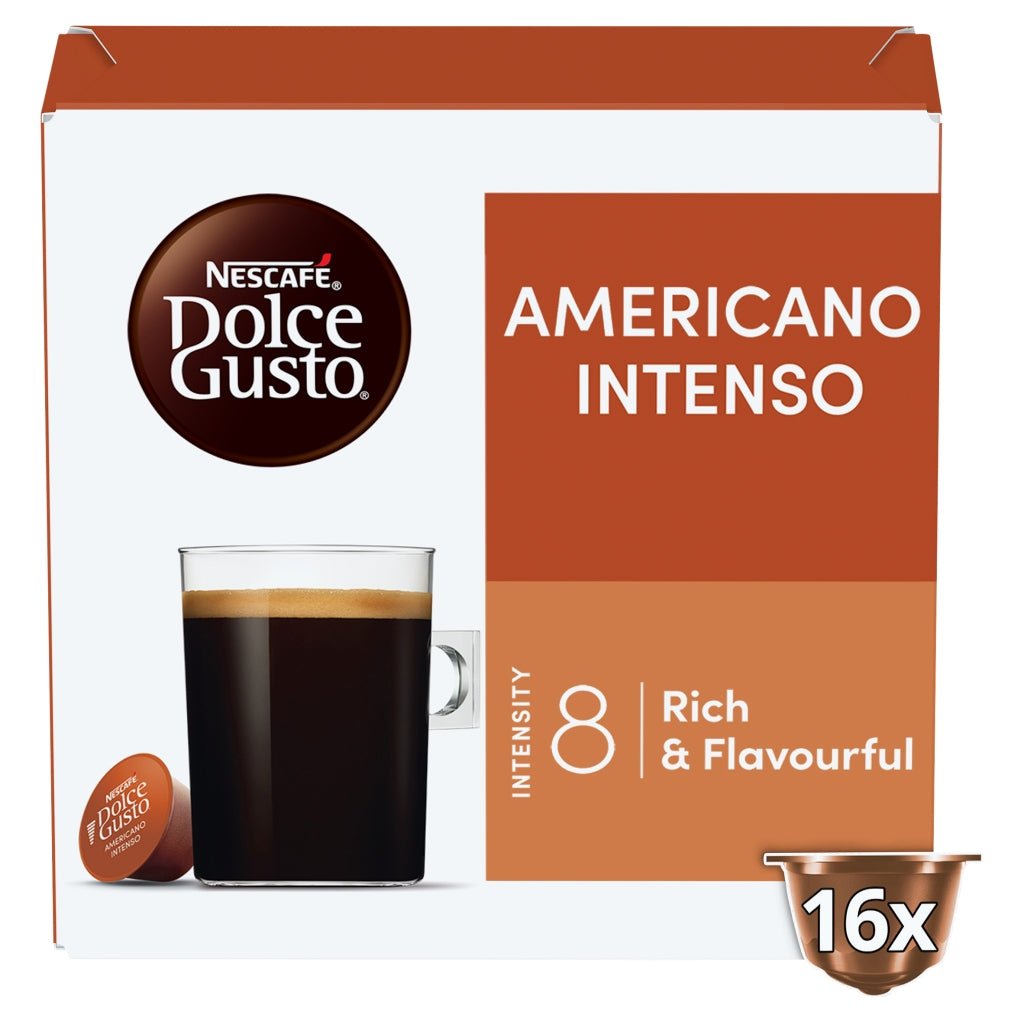 Nescafe Dolce Gusto Americano Intenso 16S - UK Food & Drink - 8445290442437