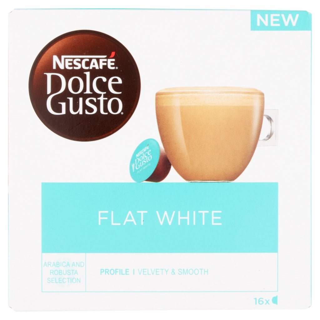 Nescafe Dolce Gusto Flat White 16S - UK Food & Drink - 7613036474832