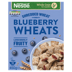 Nestlé Shredded Wheat Blueberry Wheats 450g - UK Food & Drink - 8445290420930