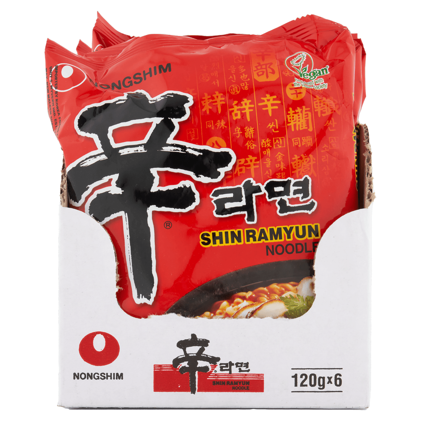 Nongshim Shin Ramyun Noodle 120g - UK Food & Drink - 8801043150620