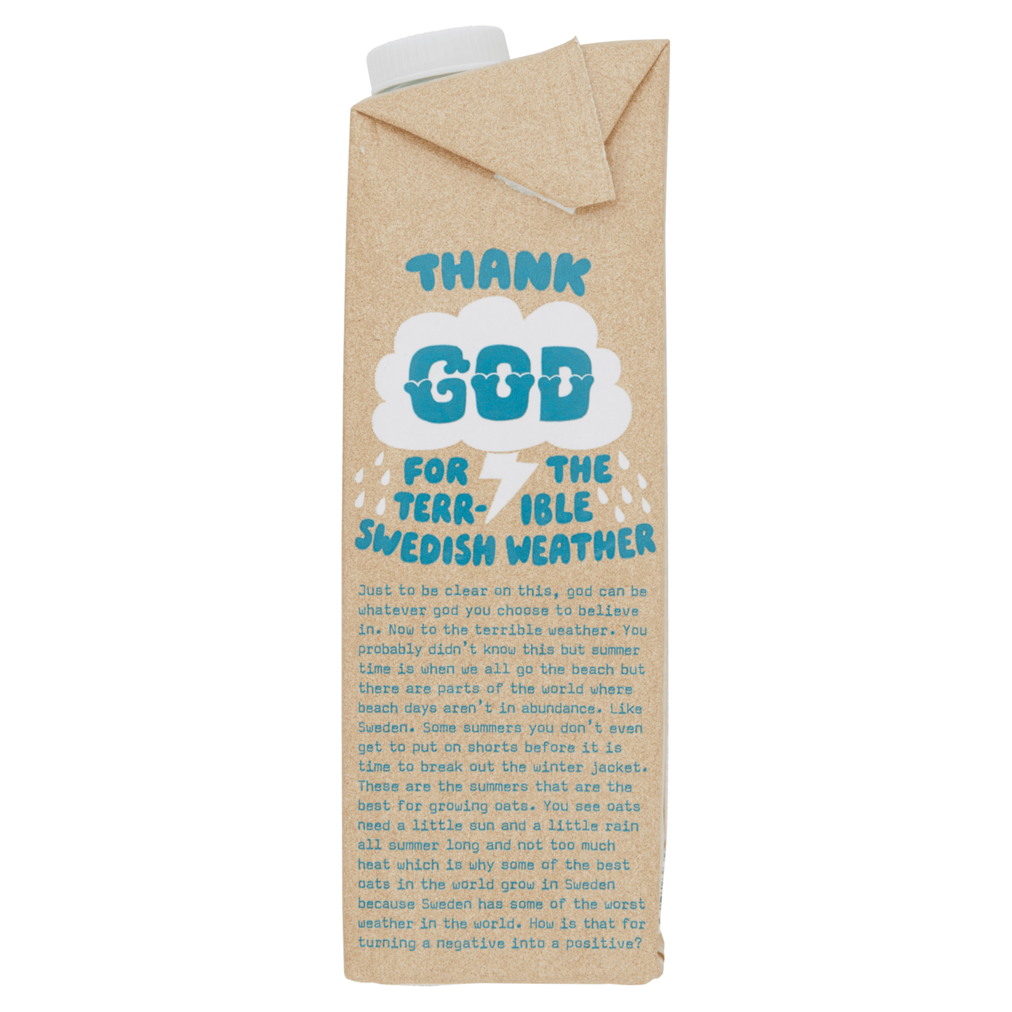 Oatly! The Original Organic Oat Drink 1L - UK Food & Drink - 7394376123337