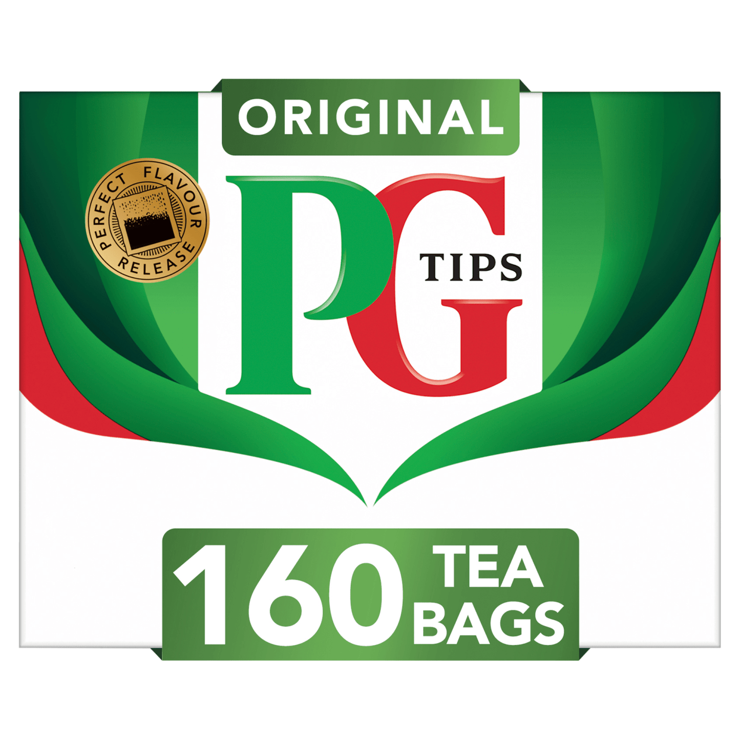 PG Tips 160 Original Tea Bags 464g - UK Food & Drink - 8720608036721