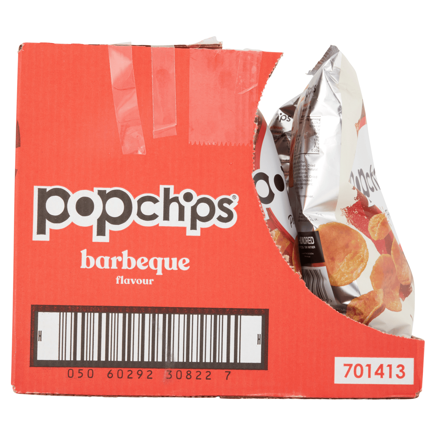 Popchips Barbeque Flavour Potato Snacks 85g - UK Food & Drink - 5060292308203