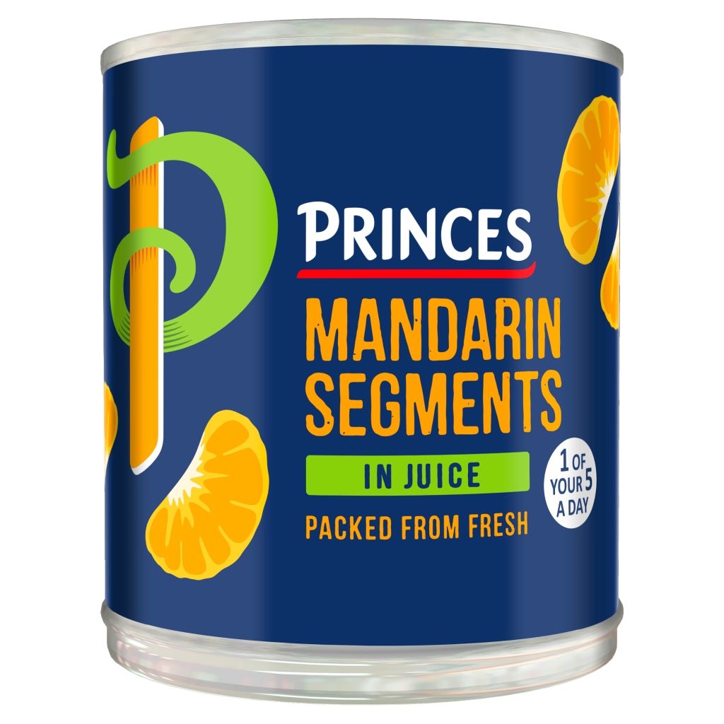 Princes Mandarin Segments in Juice 298g - UK Food & Drink - 5000232821010