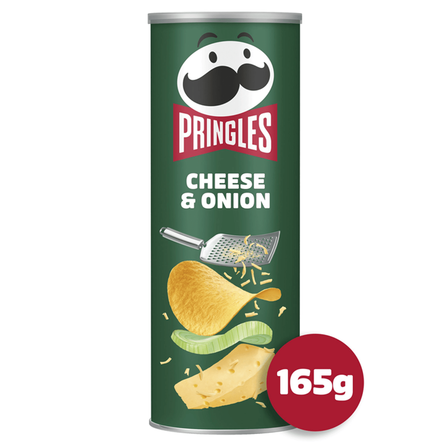 Pringles Cheese & Onion Crisps Can 165g - UK Food & Drink - 5053990127641