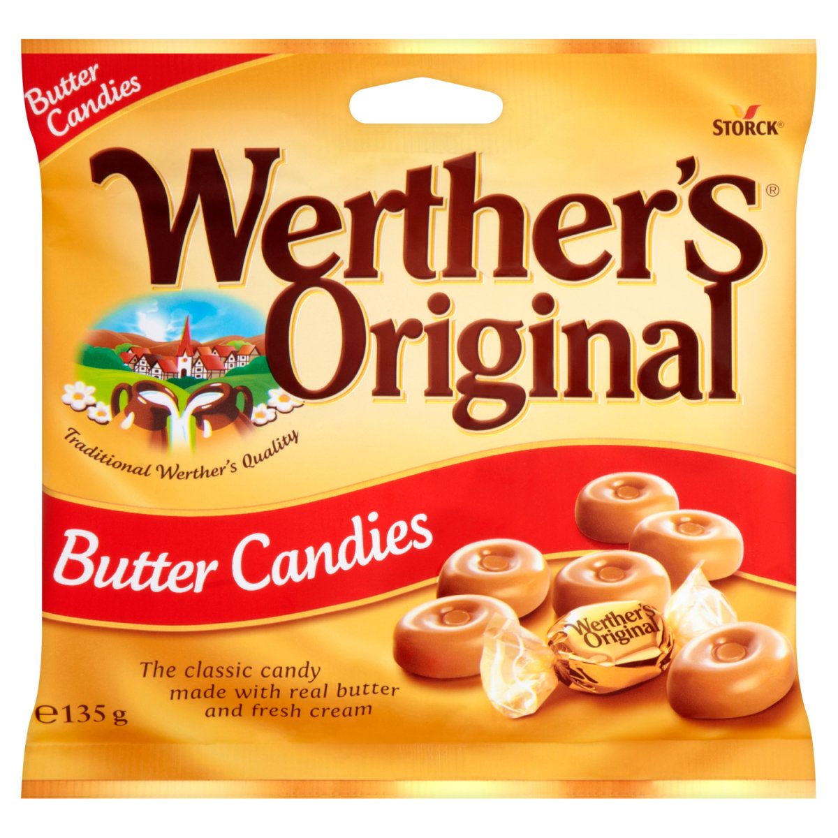 Buy Werther's Original Butter Candies Bag 135g online at Intamarque Wholesale – Trusted FMCG distributor