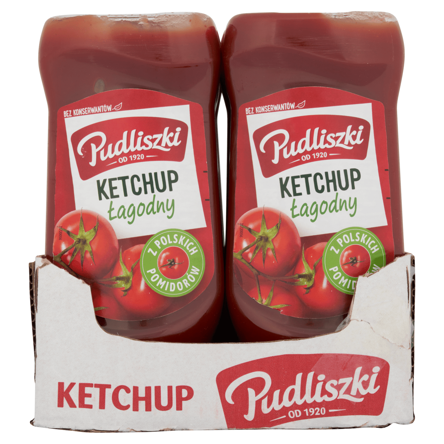 Pudliszki Mild Tomato Ketchup 480g - UK Food & Drink - 5900783000424