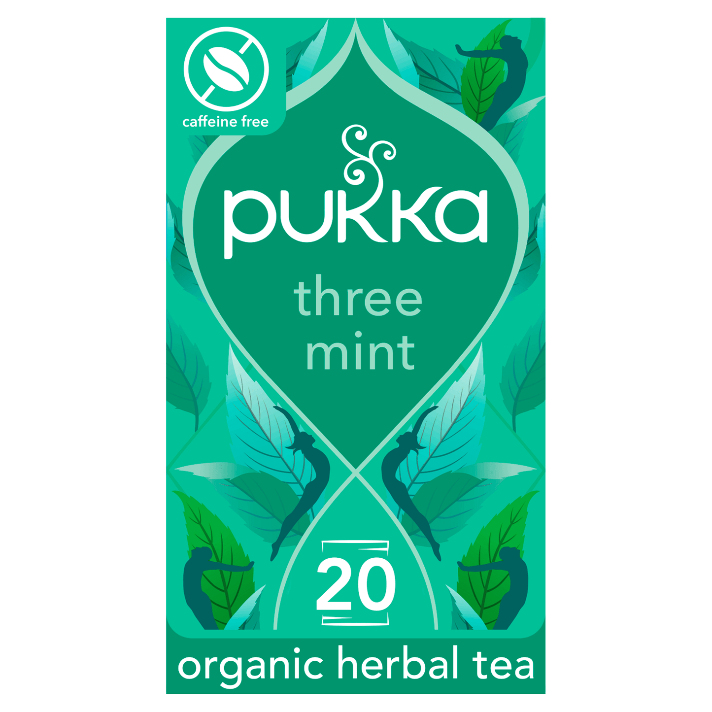 Pukka 20 Organic Three Mint Herbal Tea Sachets 32g - UK Food & Drink - 5065000523138