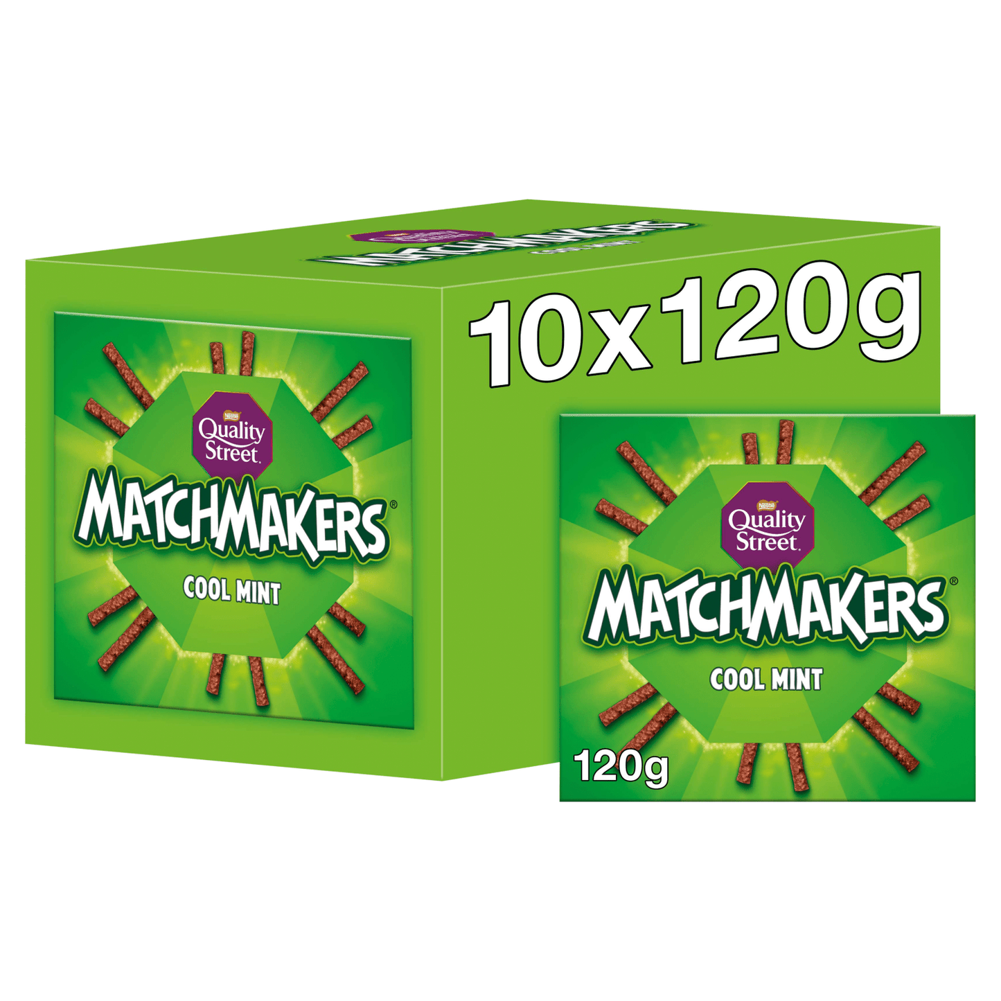 Quality Street Matchmakers Cool Mint 120g - UK Food & Drink - 7613036193047