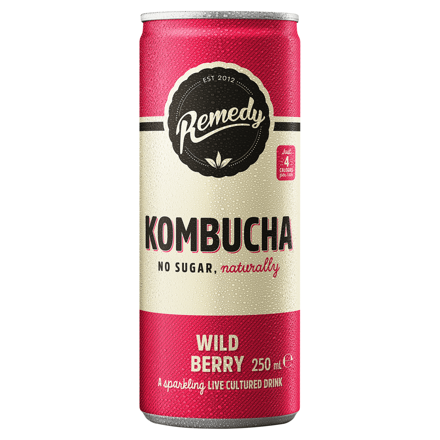 Remedy Kombucha Wild Berry 250ml - UK Food & Drink - 9350271002649