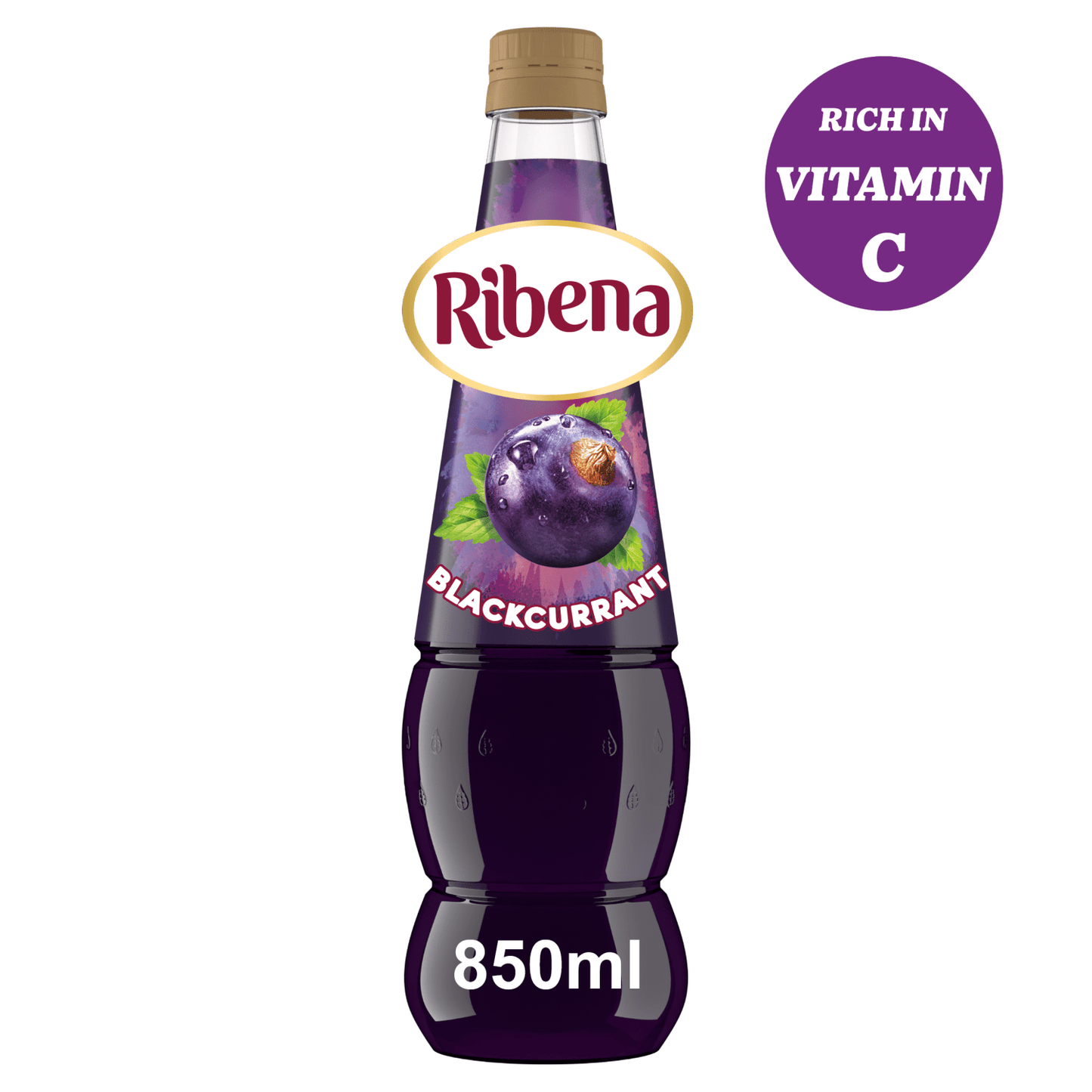 Ribena Blackcurrant Squash 850ml - UK Food & Drink - 5054267003378
