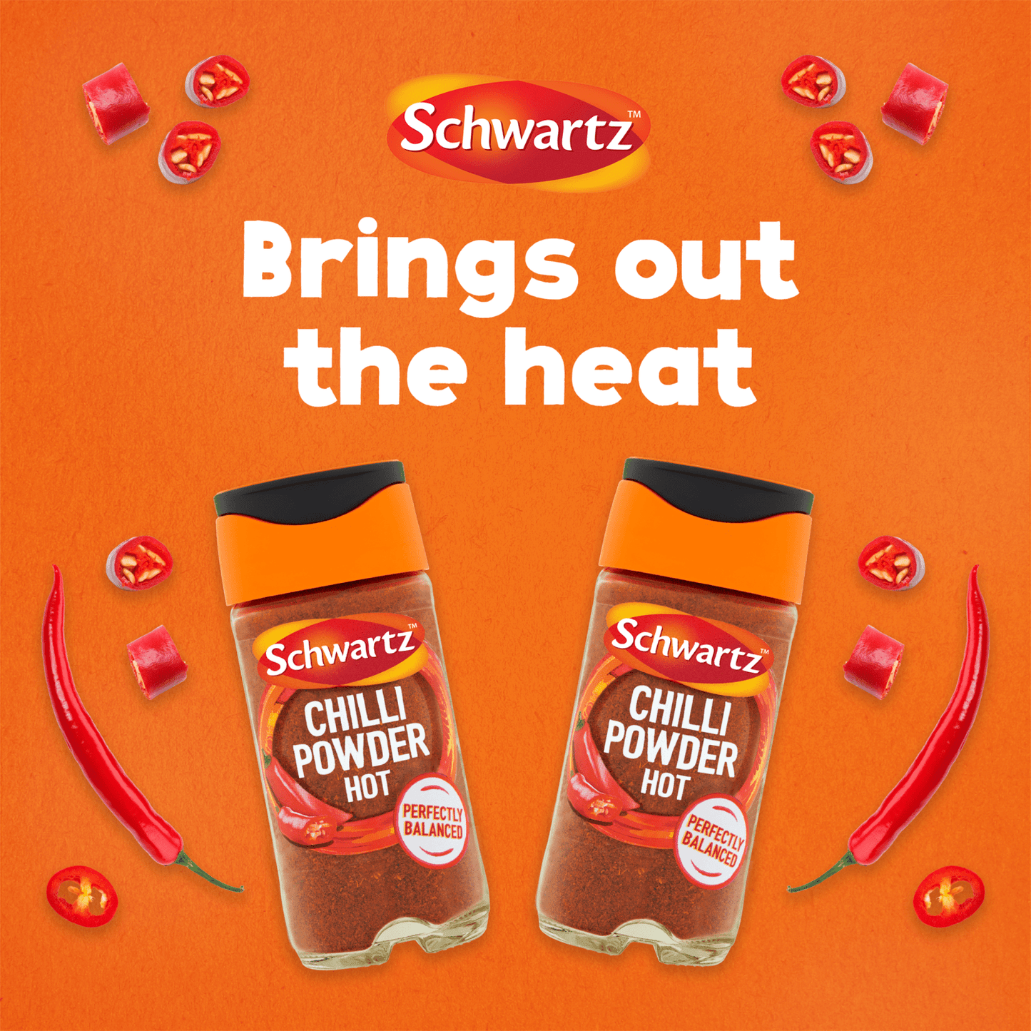 Schwartz Hot Chilli Powder 38g - UK Food & Drink - 50019960