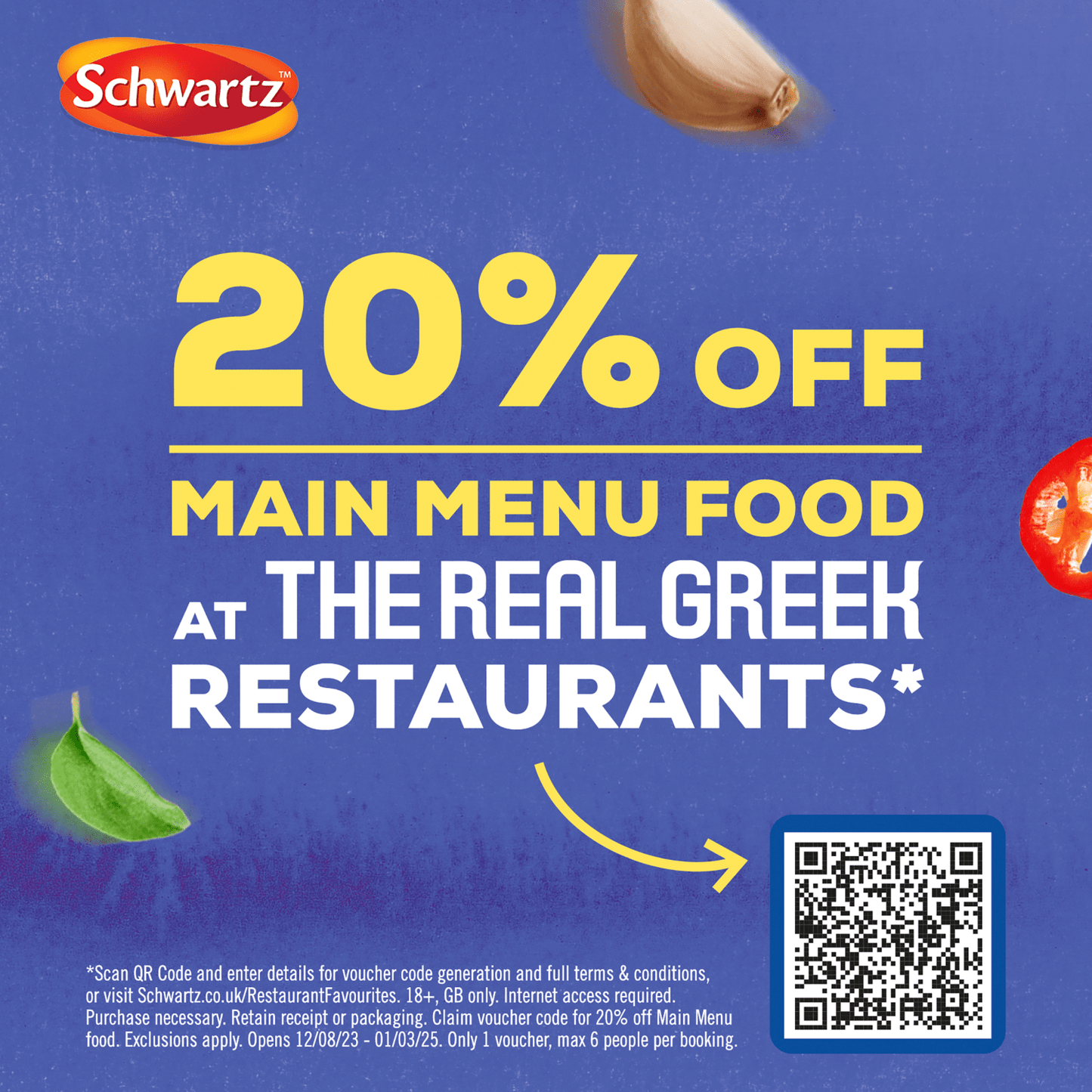 Schwartz The Real Greek Chicken Gyros Wrap 20g - UK Food & Drink - 5000225027955