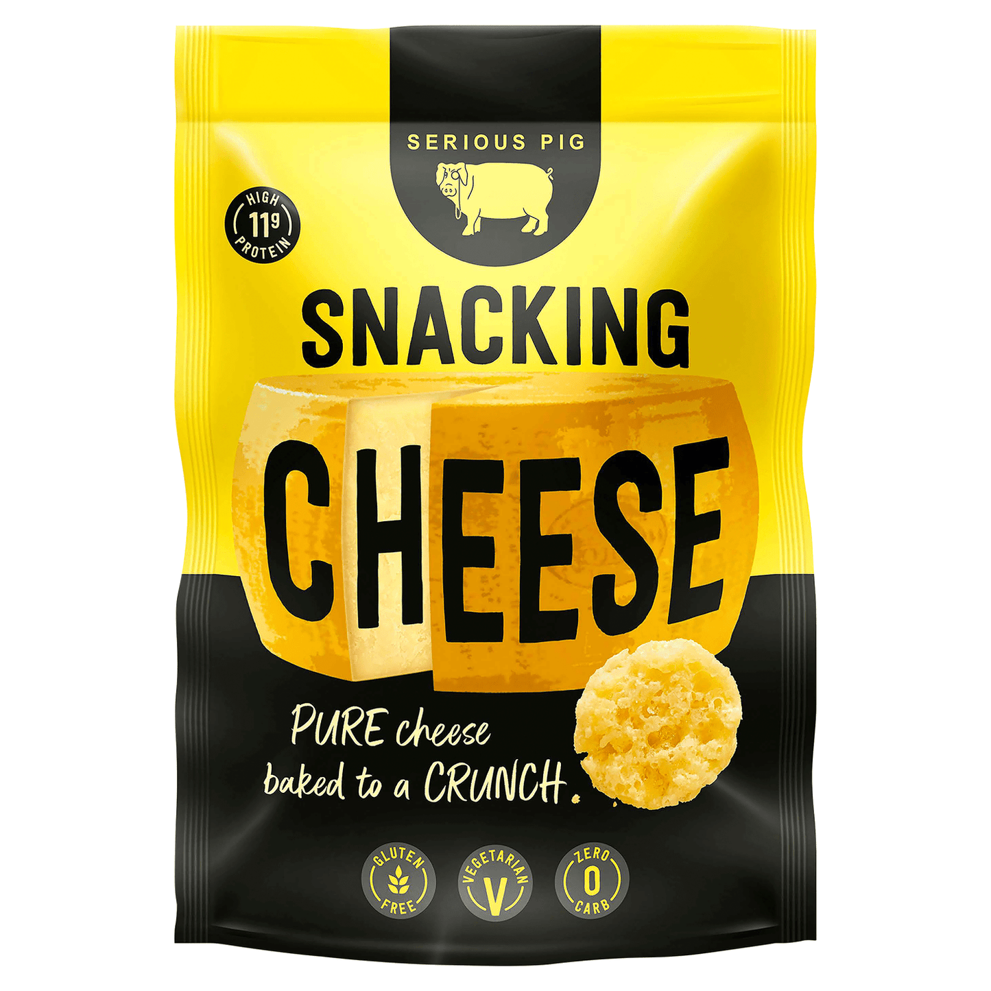 Serious Pig Snacking Cheese Classic 24g - UK Food & Drink - 5060234310431