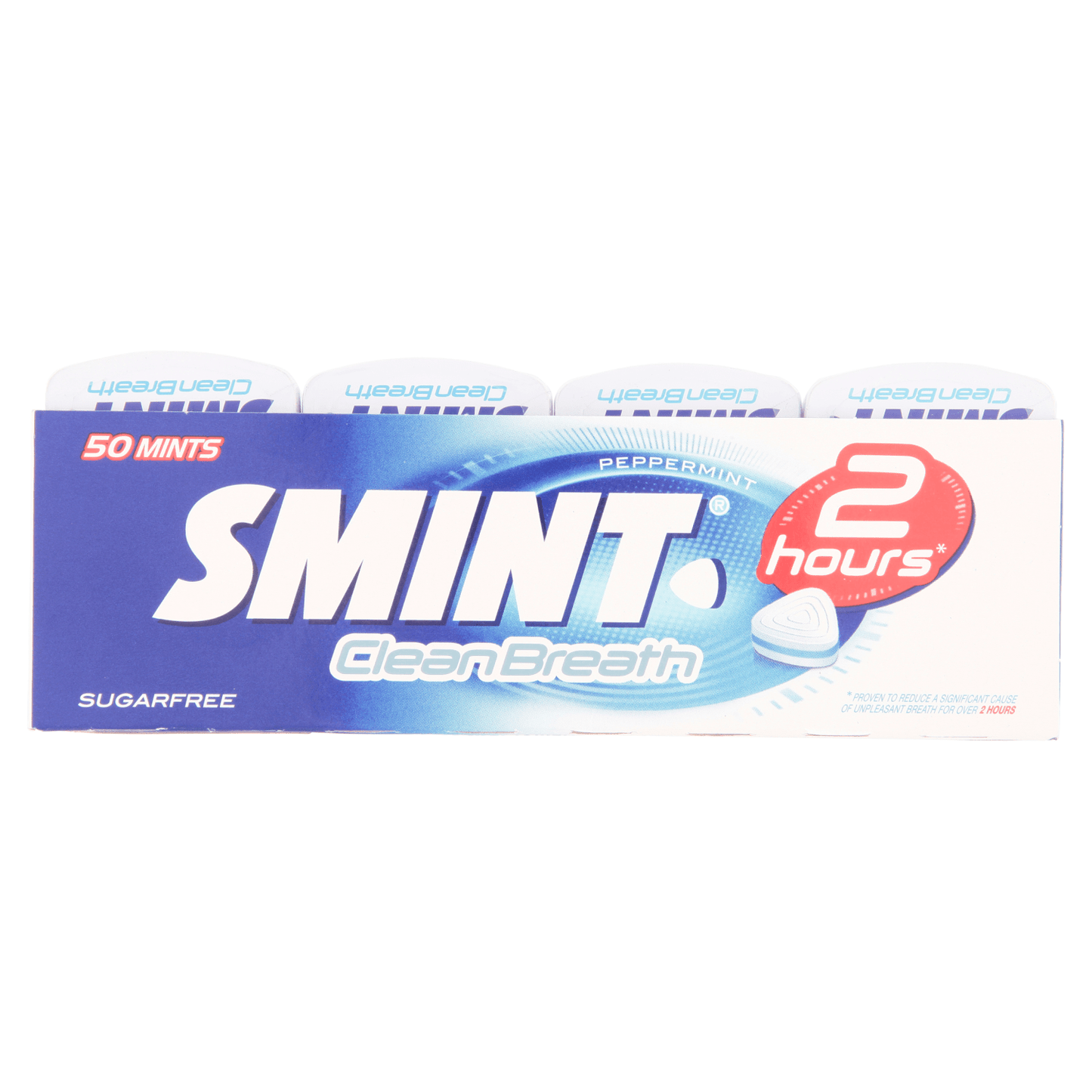 Smint 2 Hours Clean Breath Sugar Free Mints 35g - 50 Pieces - UK Food & Drink - 8410031962161