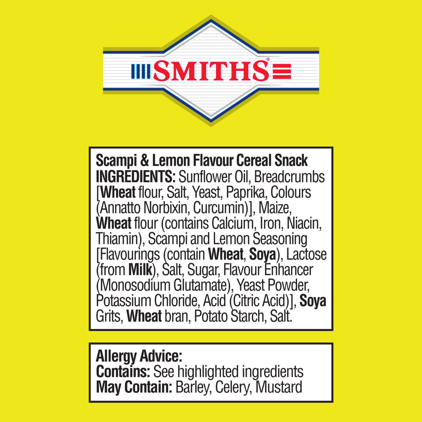 Smiths Fries Scampi & Lemon 27g - UK Food & Drink - 5000328149035