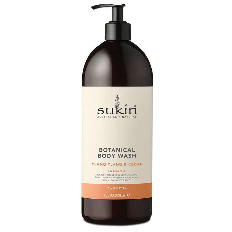 Sukin Botanical Body Wash Pump - UK Food & Drink - 9327693000225