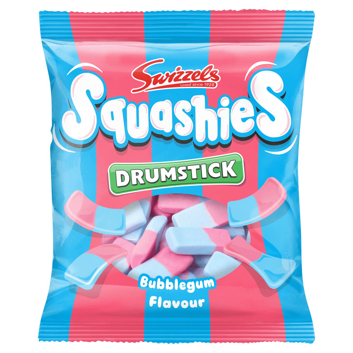 Swizzels Squashies Drumstick BubblegumÊFlavour 140g - UK Food & Drink - 5010478072084