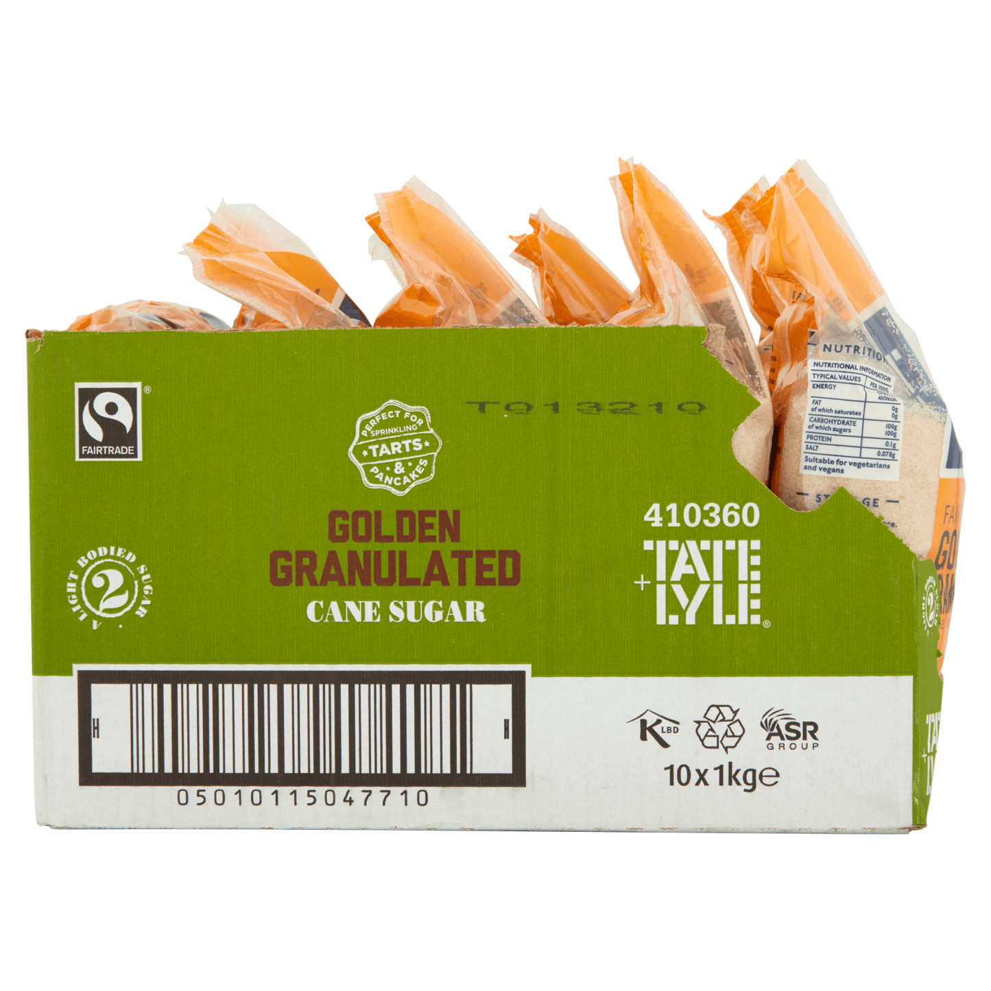 Tate & Lyle Fairtrade Golden Granulated Pure Cane Sugar 1kg - UK Food & Drink - 5010115947713