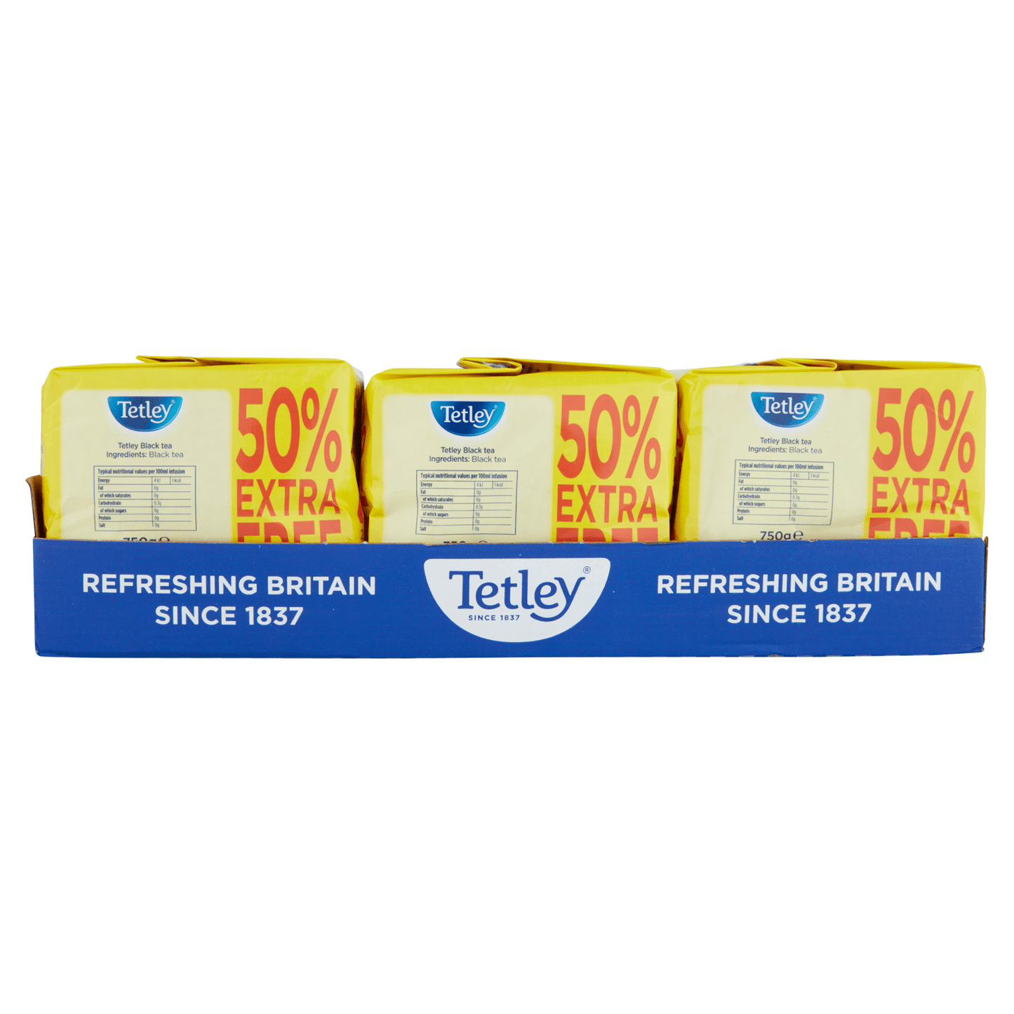 Tetley 240 Original Tea Bags 750g - UK Food & Drink - 5000208004959