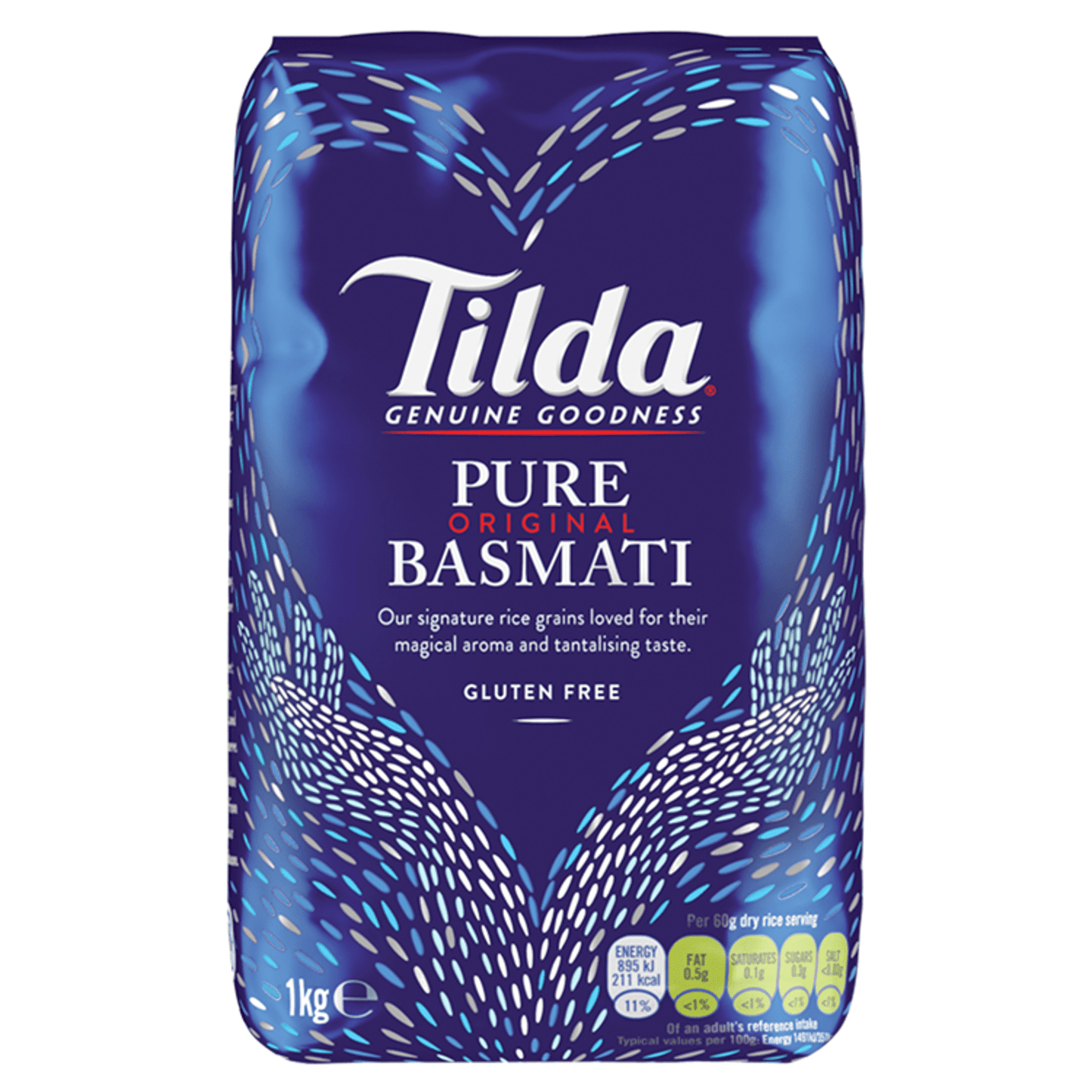 Tilda Pure Original Basmati 1kg - UK Food & Drink - 5011157630229