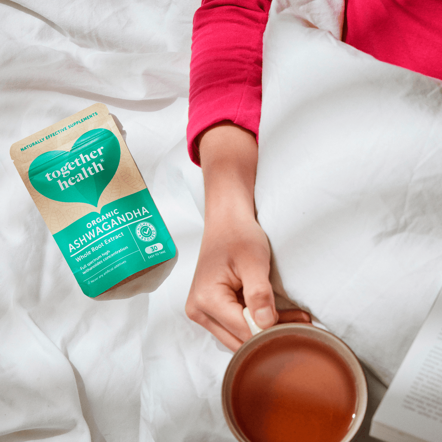 Together Health Organic Ashwagandha 30 Capsules - UK Food & Drink - 5060170530542