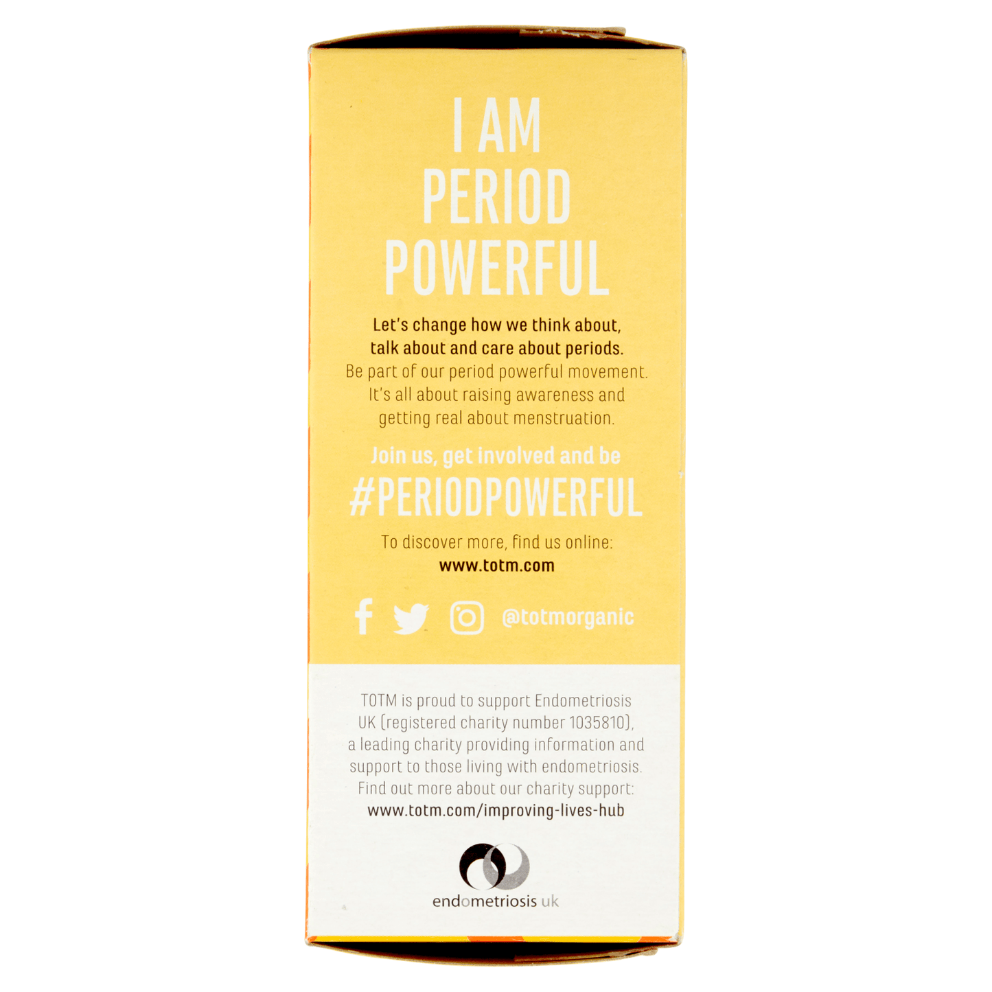 TOTM Organic Cotton Applicator Tampon Medium 16 pack - UK Food & Drink - 5060367100145