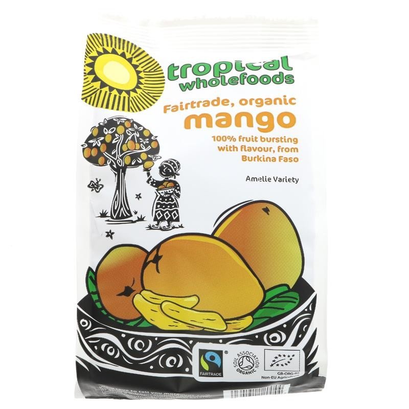 Tropical Wholefoods Org Mango Fairtrade - UK Food & Drink - 5030131120044