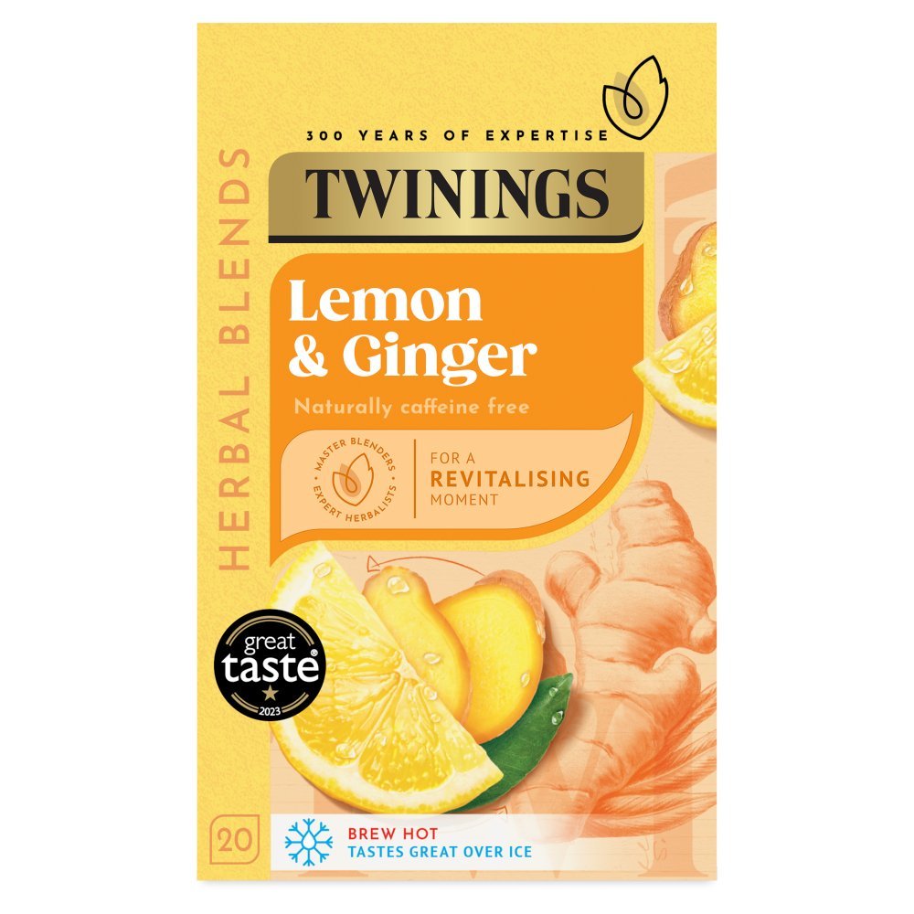 Twinings Lemon & Ginger 30g - UK Food & Drink - 70177075101
