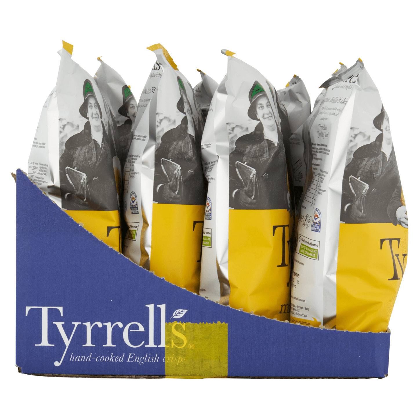 Tyrrells Mature Cheddar & Chive 150g - UK Food & Drink - 5060042641437