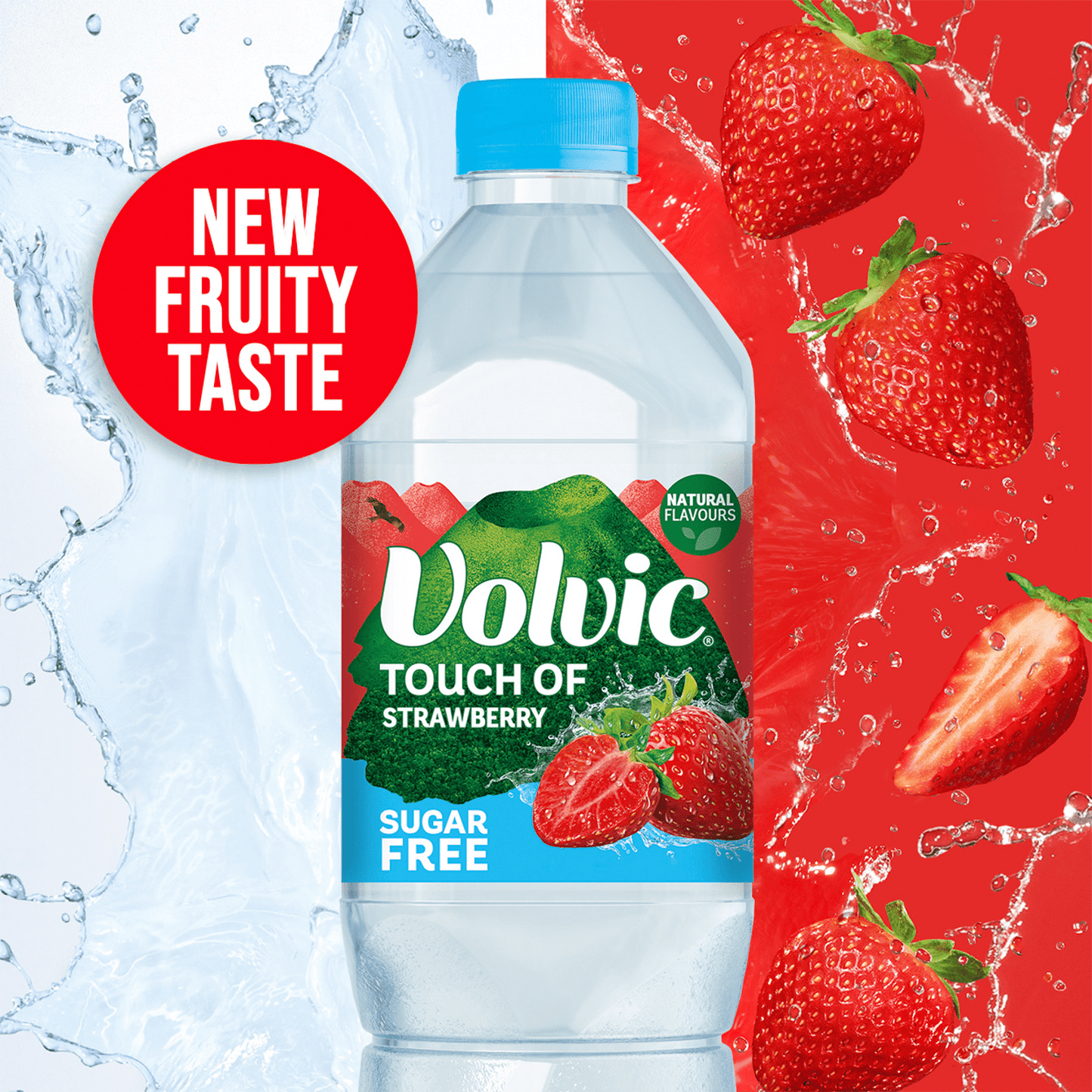 Volvic Touch of Strawberry 1.5L - UK Food & Drink - 3057640308338